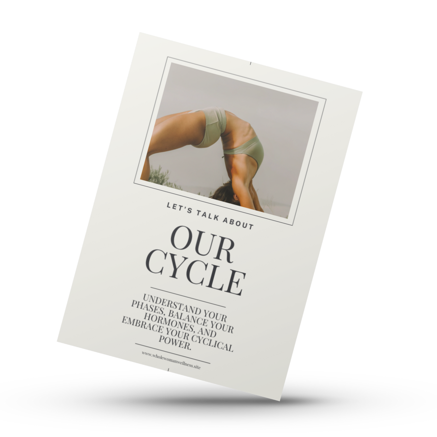 Let’s Talk About Our Cycle